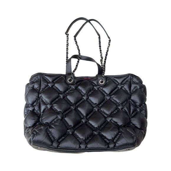 Chanel Chesterfield Shopping Tote Quilted Leather Large - Picture 5 of 11